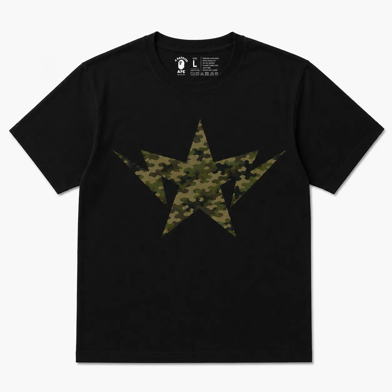 Camo Star Tee