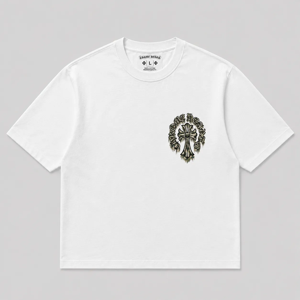 Chrome Hearts Camo Cross Tee