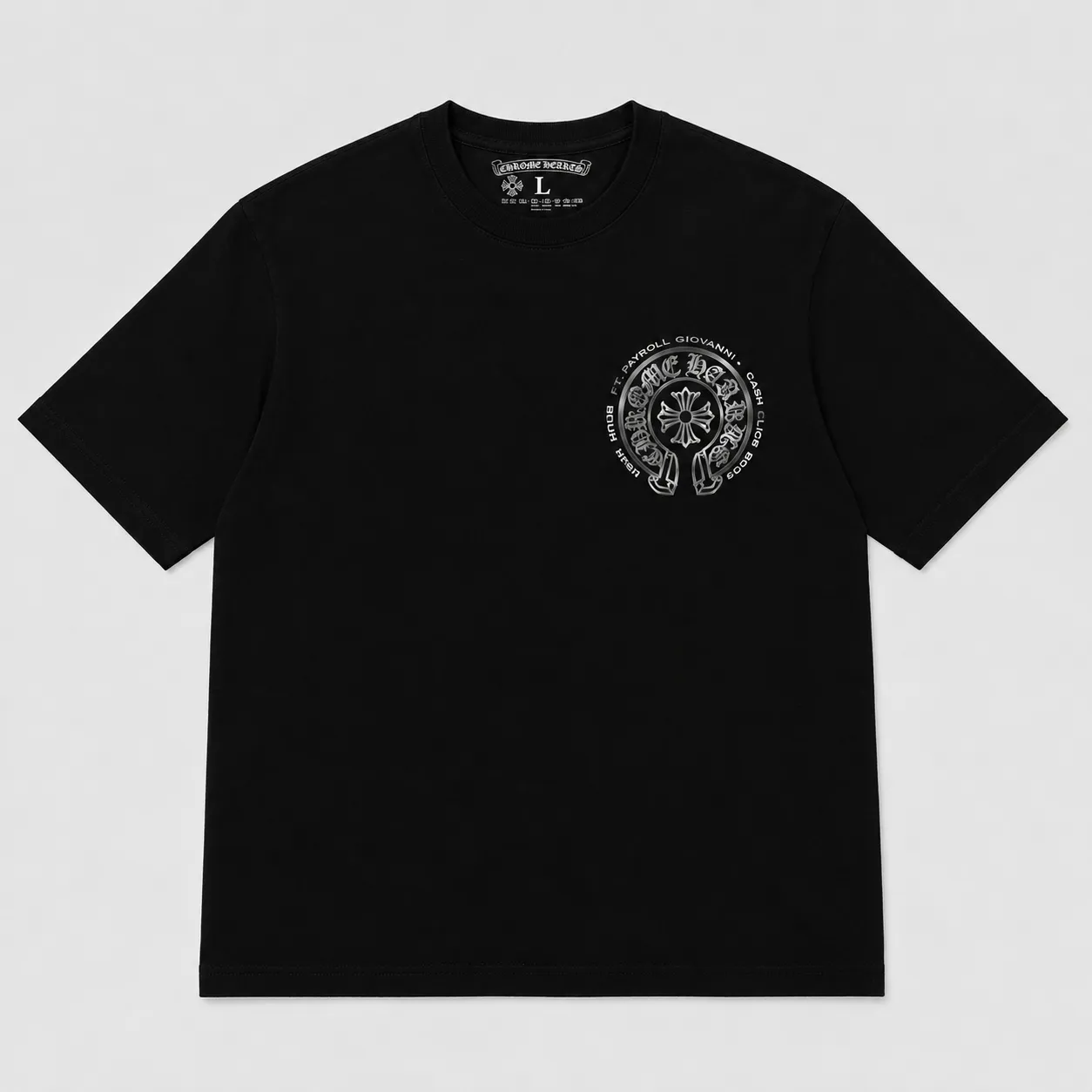 Chrome Hearts Silver Cross Tee