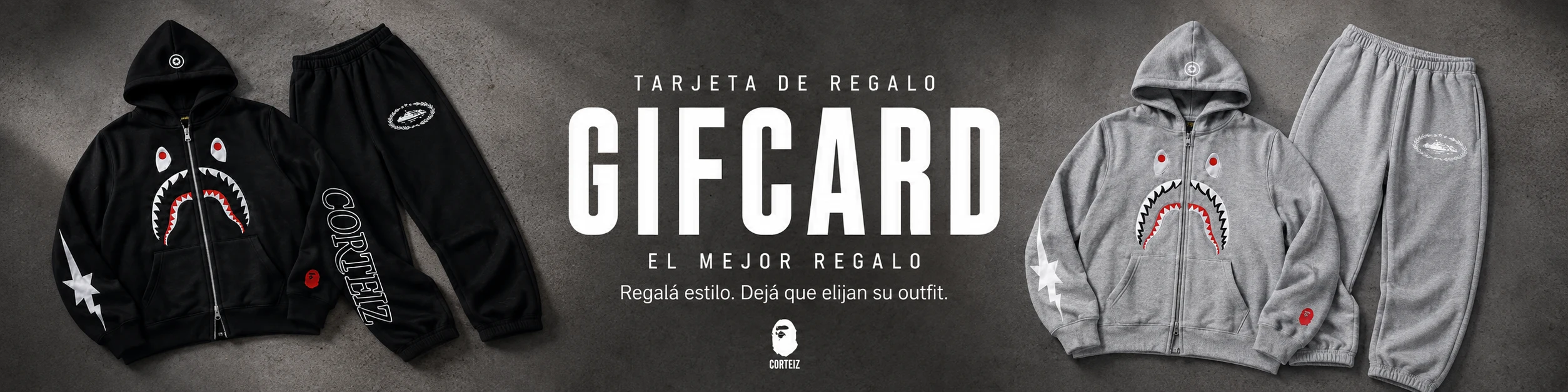 Tarjeta de regalo ONE TIME: regalá estilo y dejá que elijan su outfit